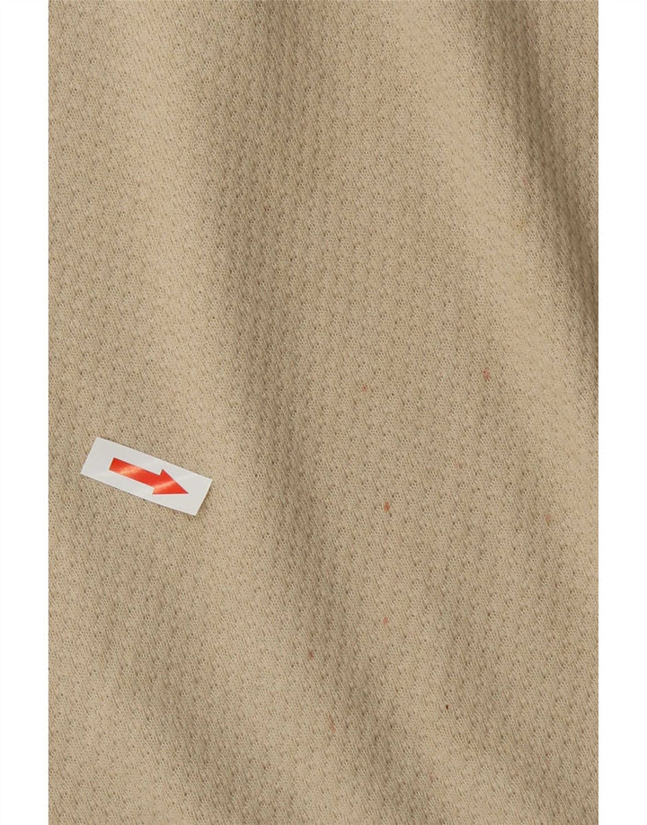 Zara Herren Poloshirt Mittelbeige Baumwolle