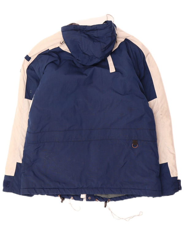 Napapijri Herren Geographic Kapuzen-Skijacke UK 42 XL Marineblau Farbblock