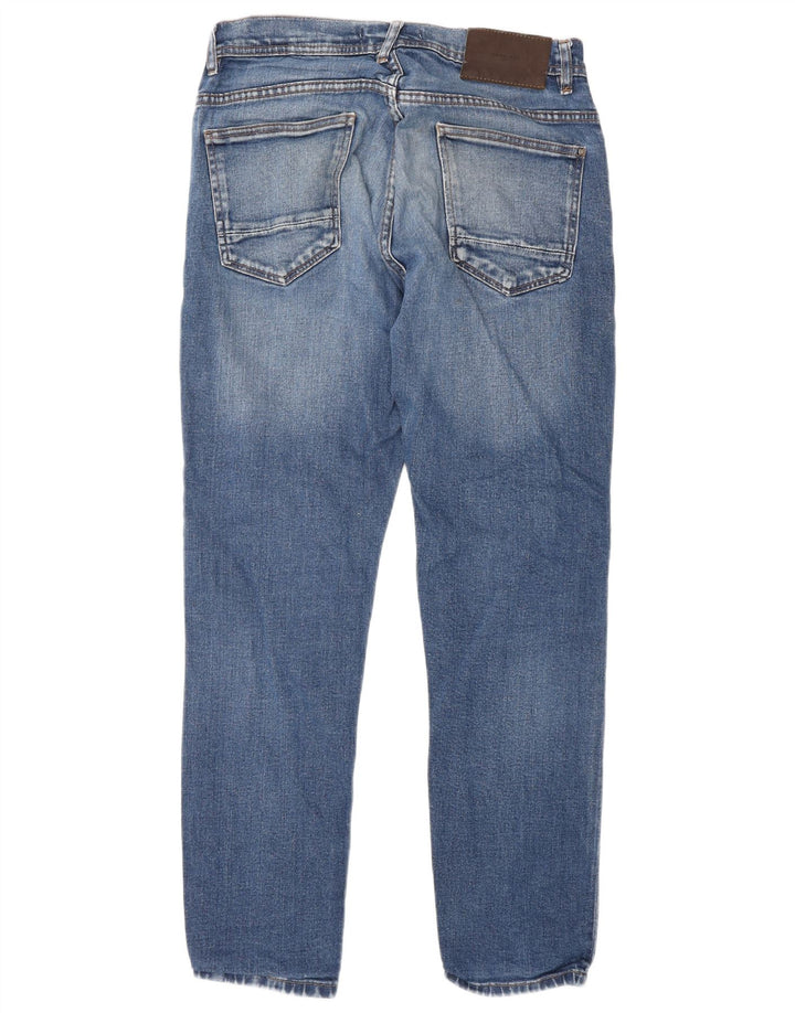 Zara Herren Slim Jeans EU 42 Large W32 L30 Blau