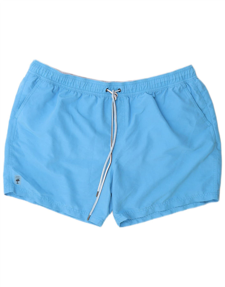 Marks & Spencer Herren Badeshorts 2XL Blau Polyester
