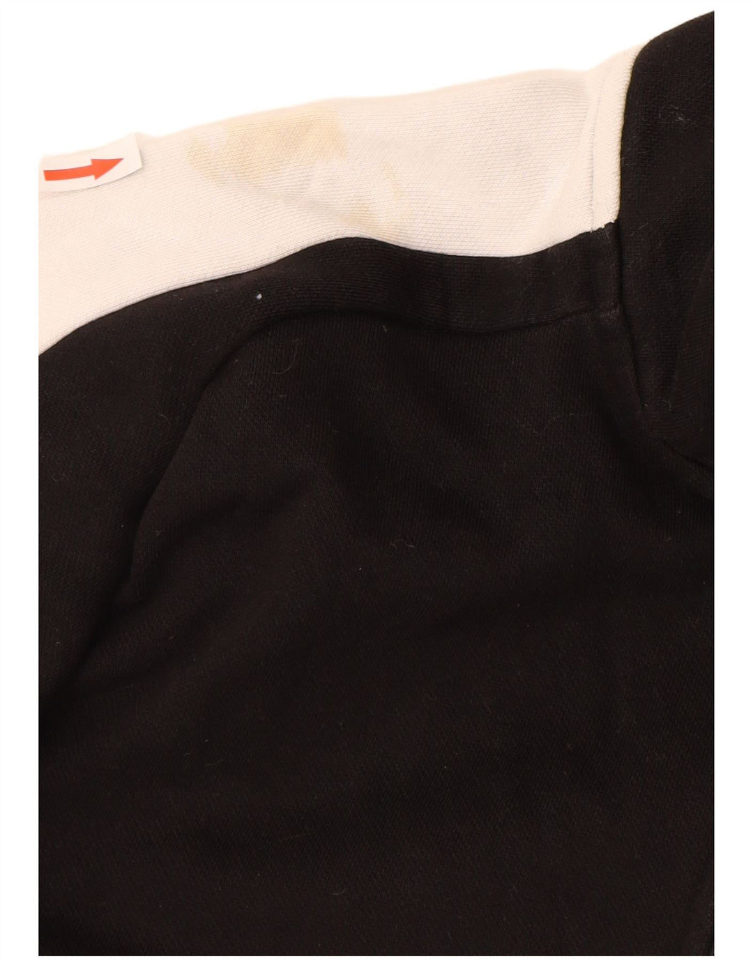 PUMA Herren-Trainingsanzug-Top-Jacke, mittelschwarz, Colourblock-Baumwolle