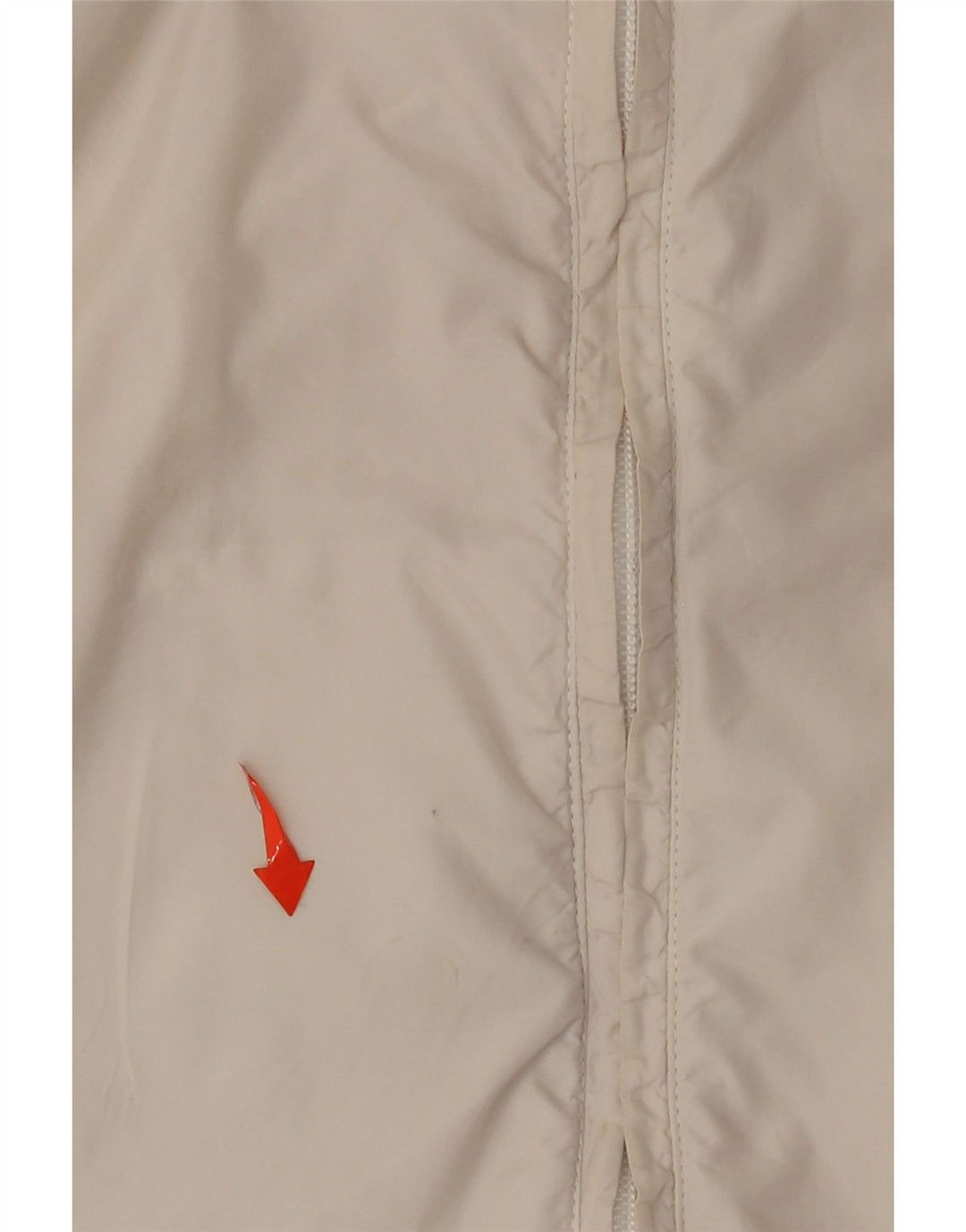 Diadora Damen Übergroße Kapuzenweste UK 16 Large Beige Polyamid