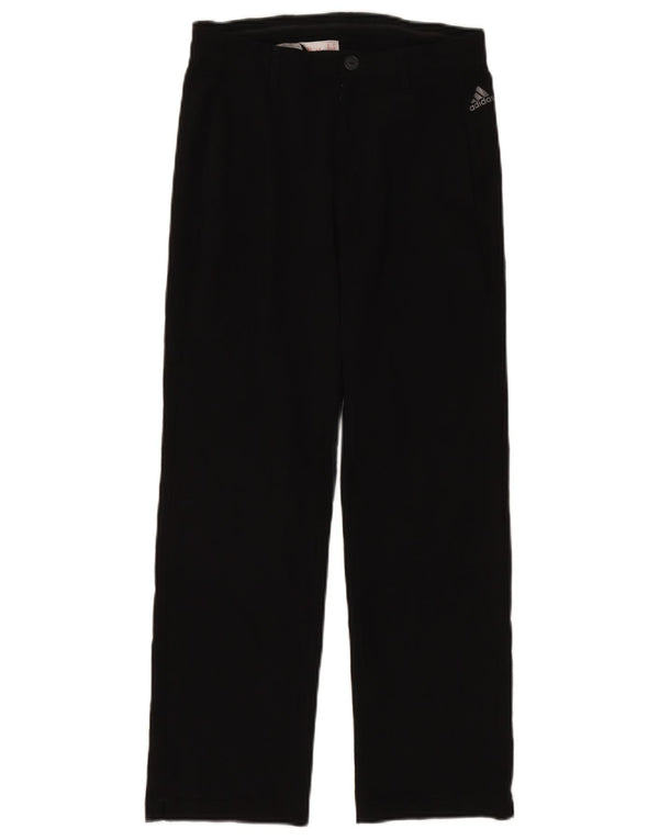 Adidas Straight Chino-Hose für Jungen, 11–12 Jahre, Größe M, W26, L26, Schwarz