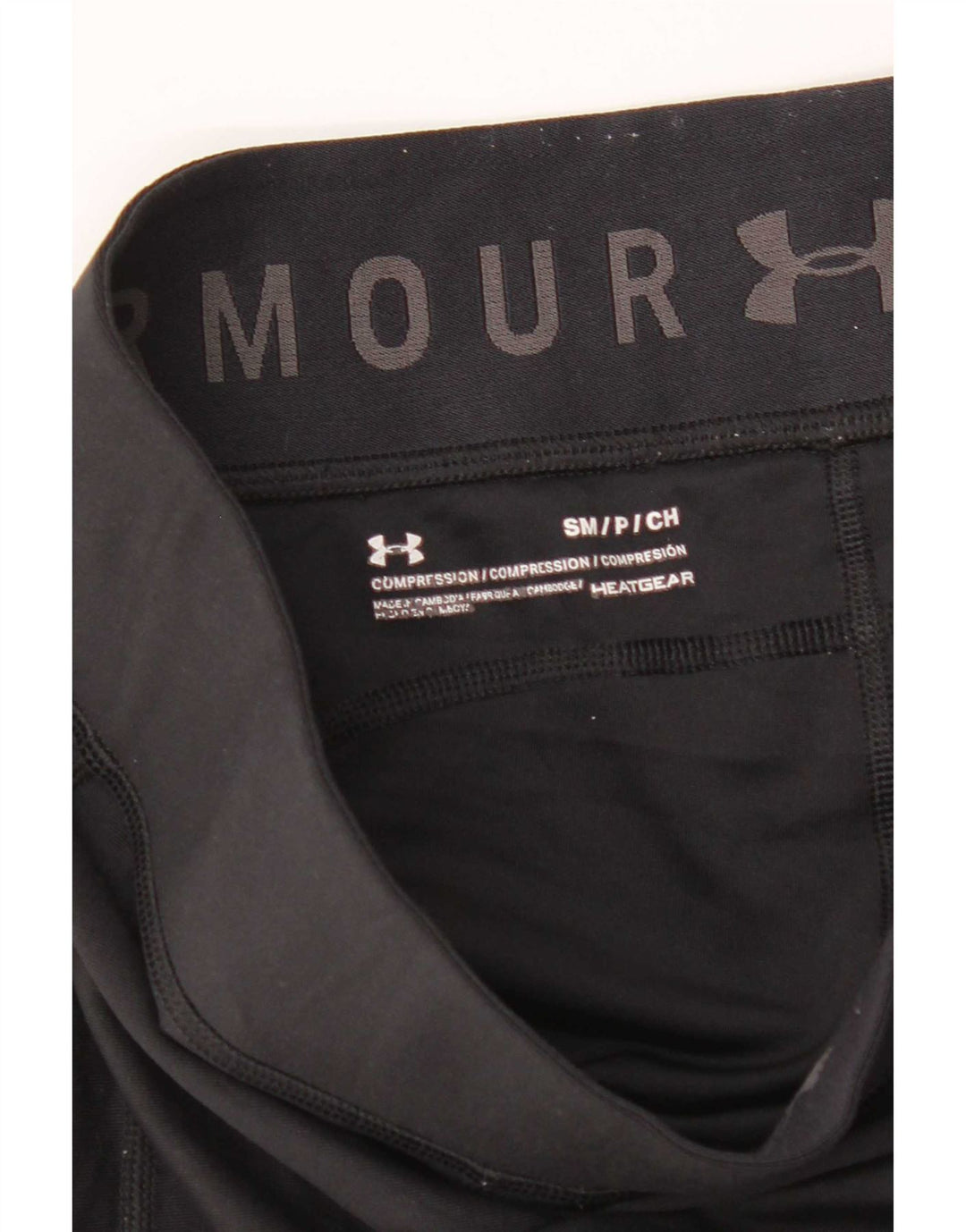 Under Armour Damen Kompressions-Capri-Leggings, UK 10, Größe S, Schwarz
