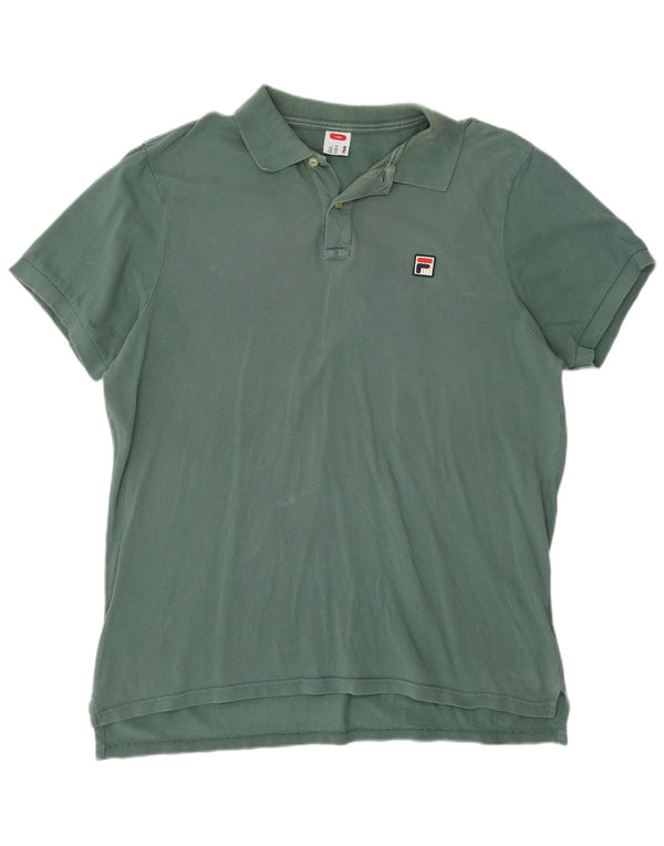 Fila Herren Tennis Poloshirt XL Grün