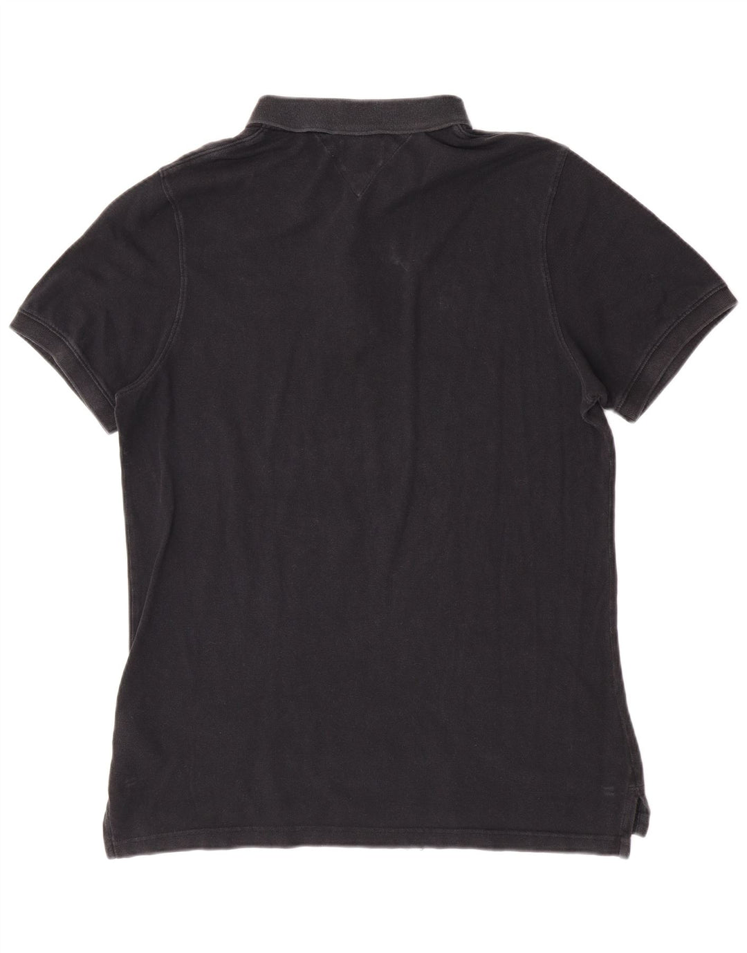 Tommy Hilfiger Herren Poloshirt 2XL Schwarz Baumwolle