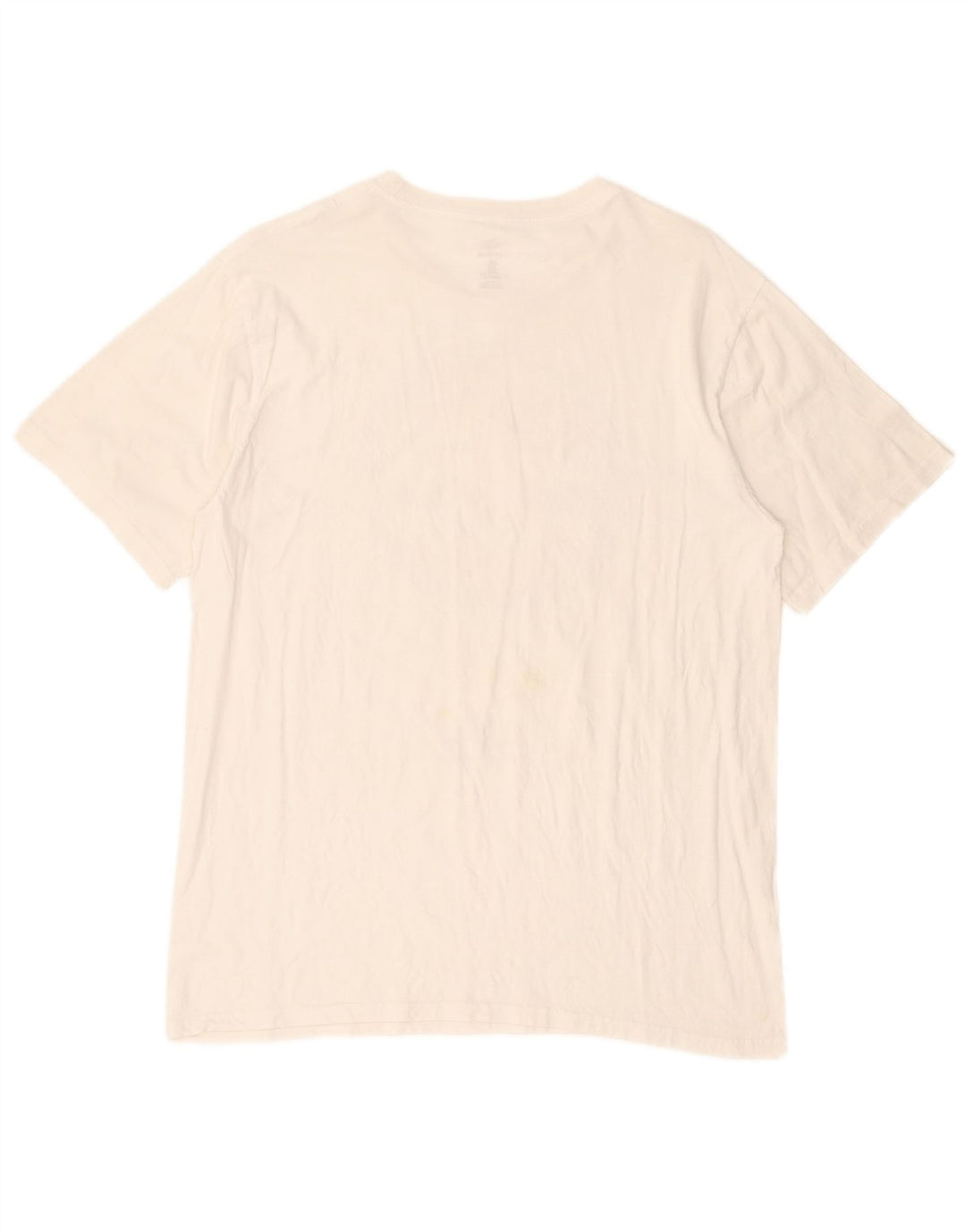 Converse Herren T-Shirt mit Grafik, Größe L, gebrochenes Weiß