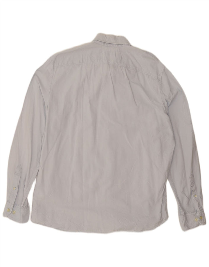 Timberland Herren Slim Fit Hemd XL Blau Baumwolle