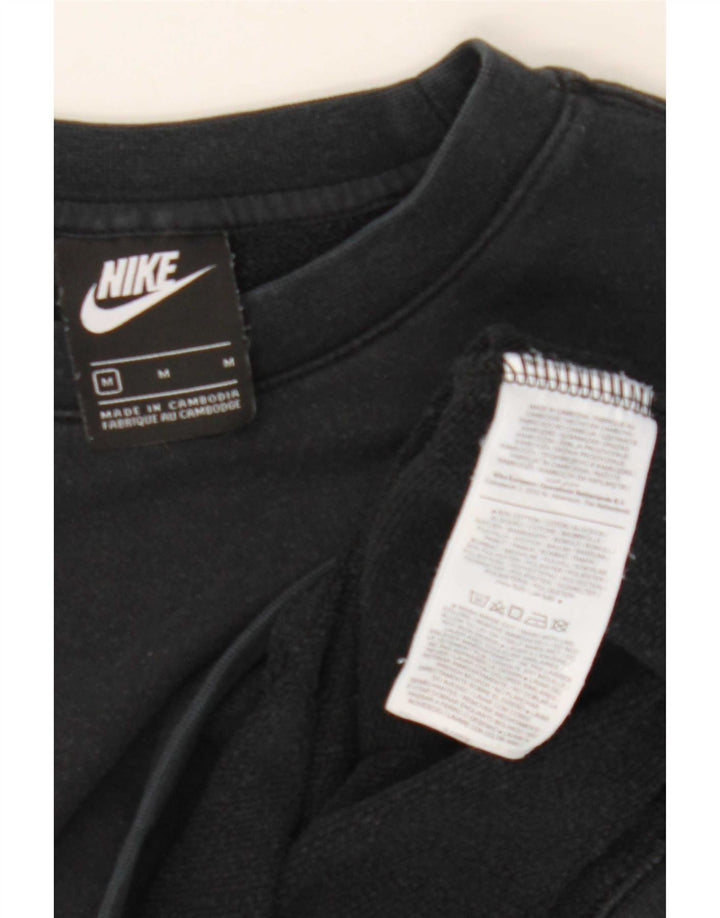 Nike Herren-Sweatshirt mit Grafik, mittelschwarz, Baumwolle
