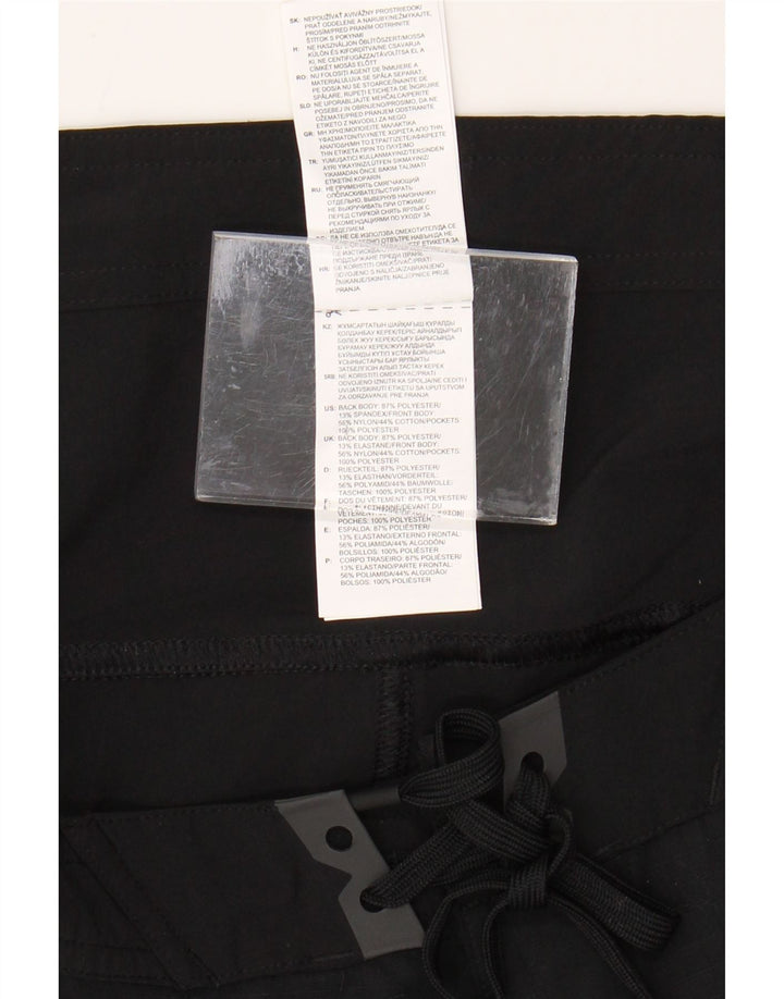 REEBOK Herren-Badeshorts, groß, aus schwarzem Polyester