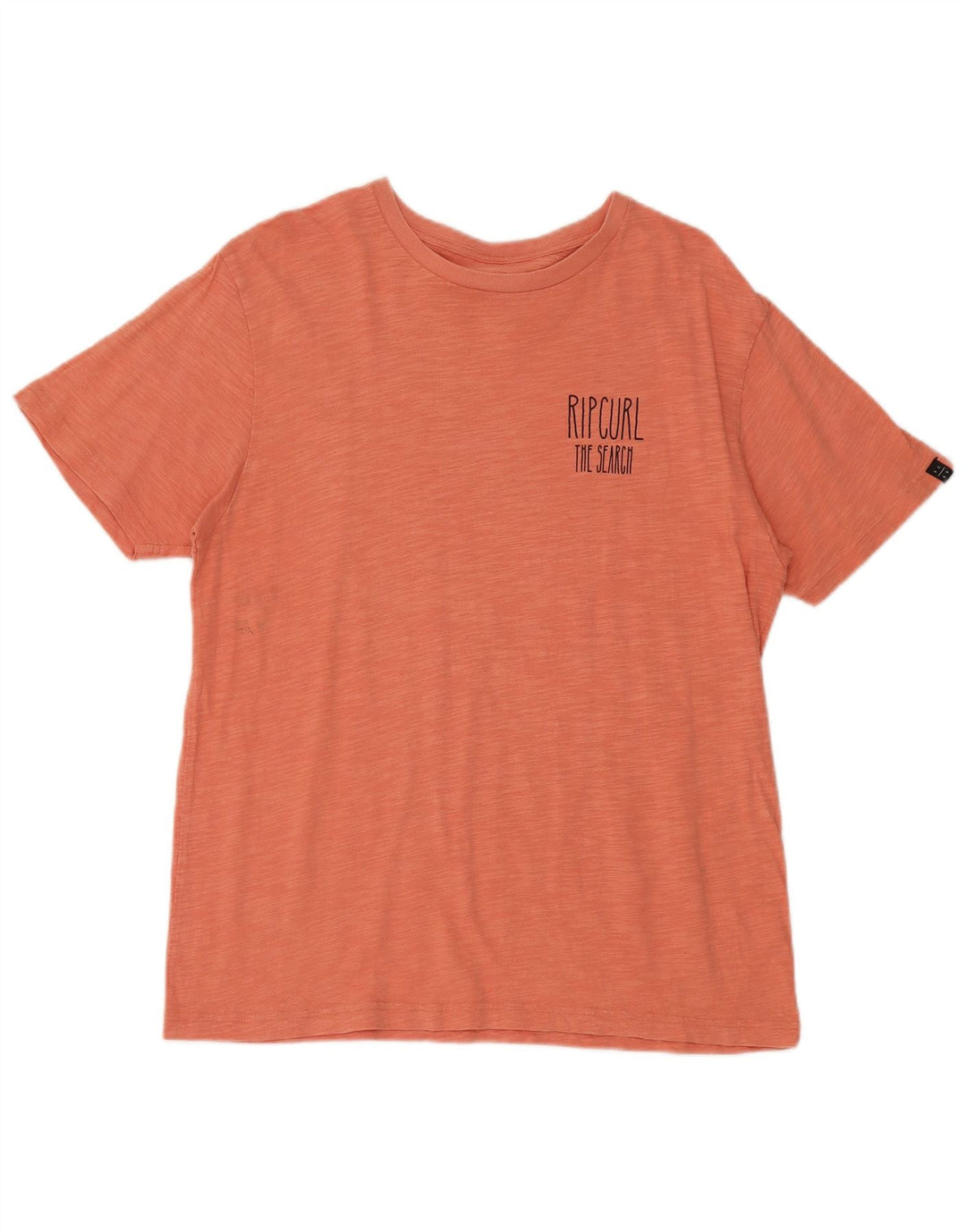 Rip Curl Herren Grafik-T-Shirt-Oberteil, Größe L, Orange, Baumwolle