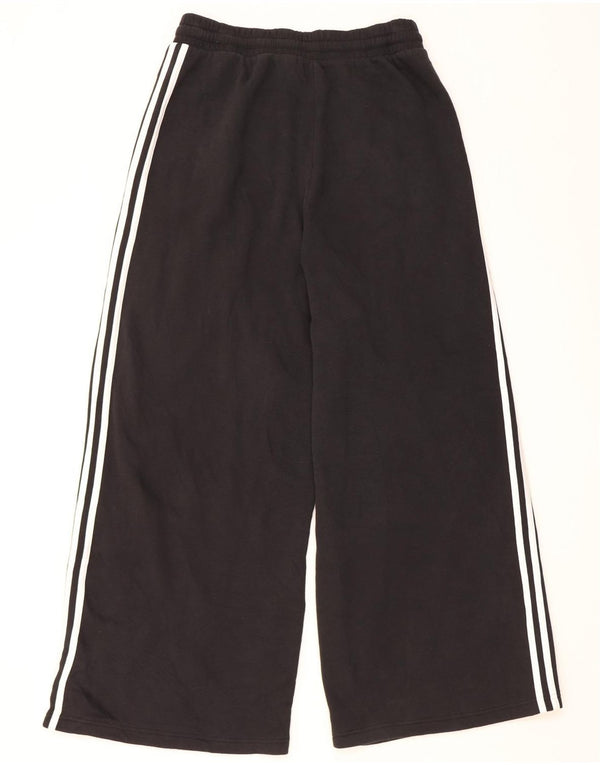 Adidas Damen-Trainingshose mit weitem Bein, UK 16/18, Größe L, Schwarz, Baumwolle