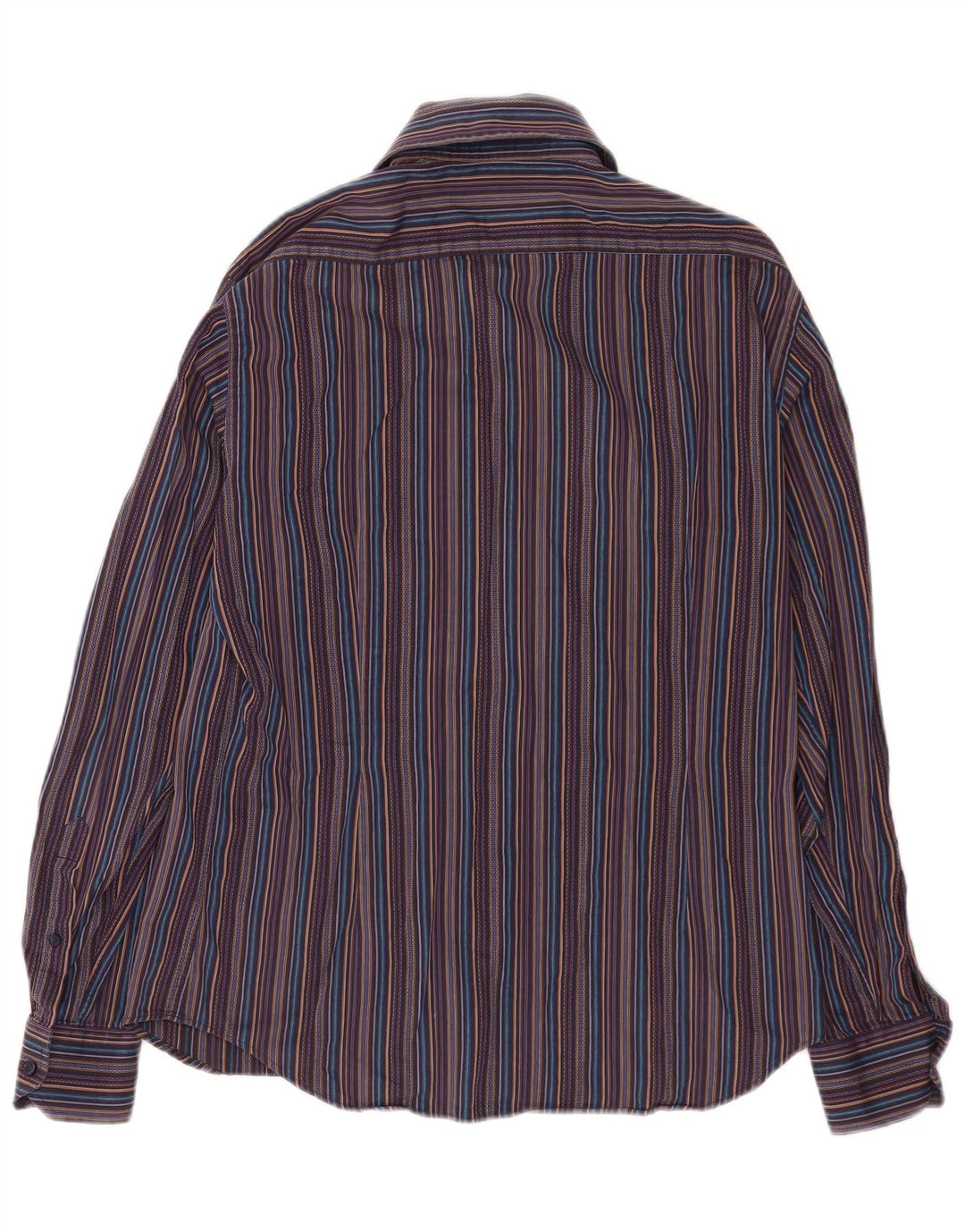 Alexander Mcqueen Herren-Slim-Hemd, Größe 41 16, groß, mehrfarbig gestreift