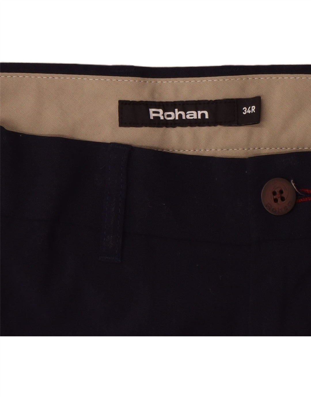 Rohan Herren-Chinohose mit gerader Passform und normaler Passform, W34, L31, Marineblau, Polyamid