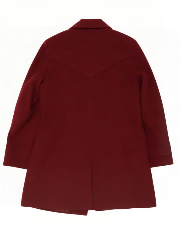 Marks & Spencer Damenmantel UK 12 Medium Burgund Polyester