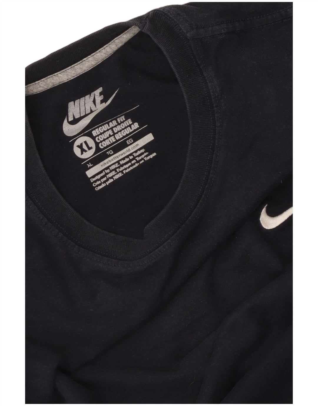 Nike Herren T-Shirt Top XL Marineblau