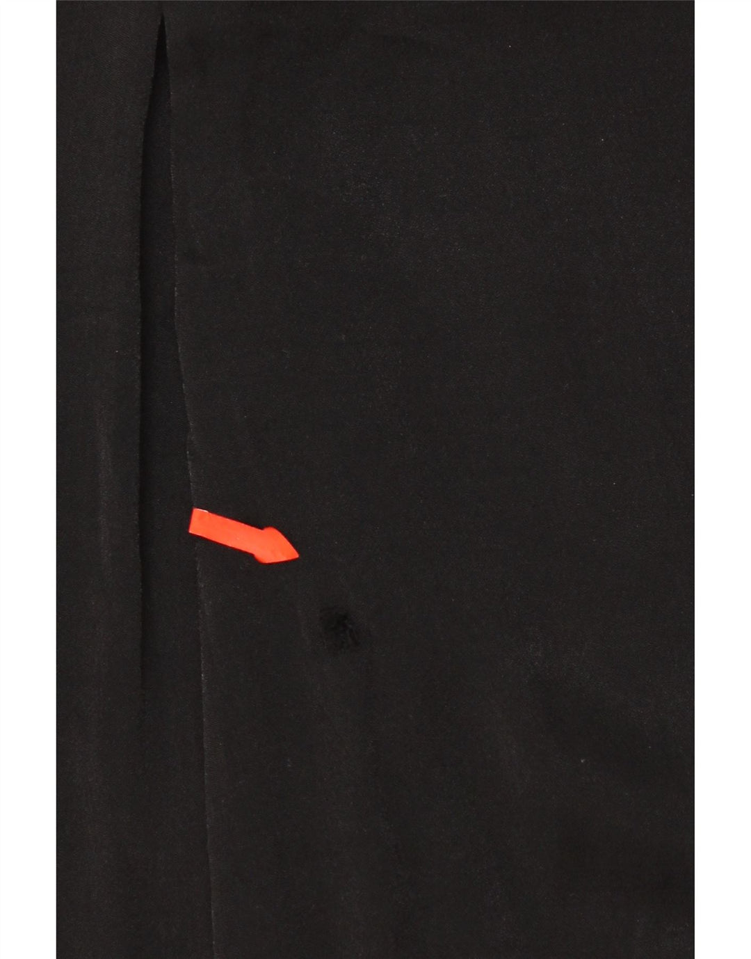 Zara Damen-Bluse, übergroß, 3/4-Ärmel, bauchfreies Hemd, Gr. 14, Mittelschwarz