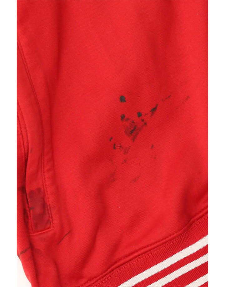 Nike Herren-Trainingsanzug-Top-Jacke, großes rotes Polyester