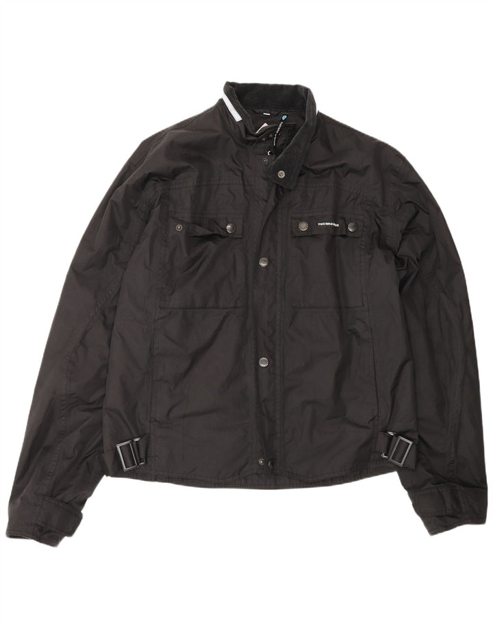 TUCANO URBANO Herren Bomberjacke UK 42 XL Schwarz Polyester