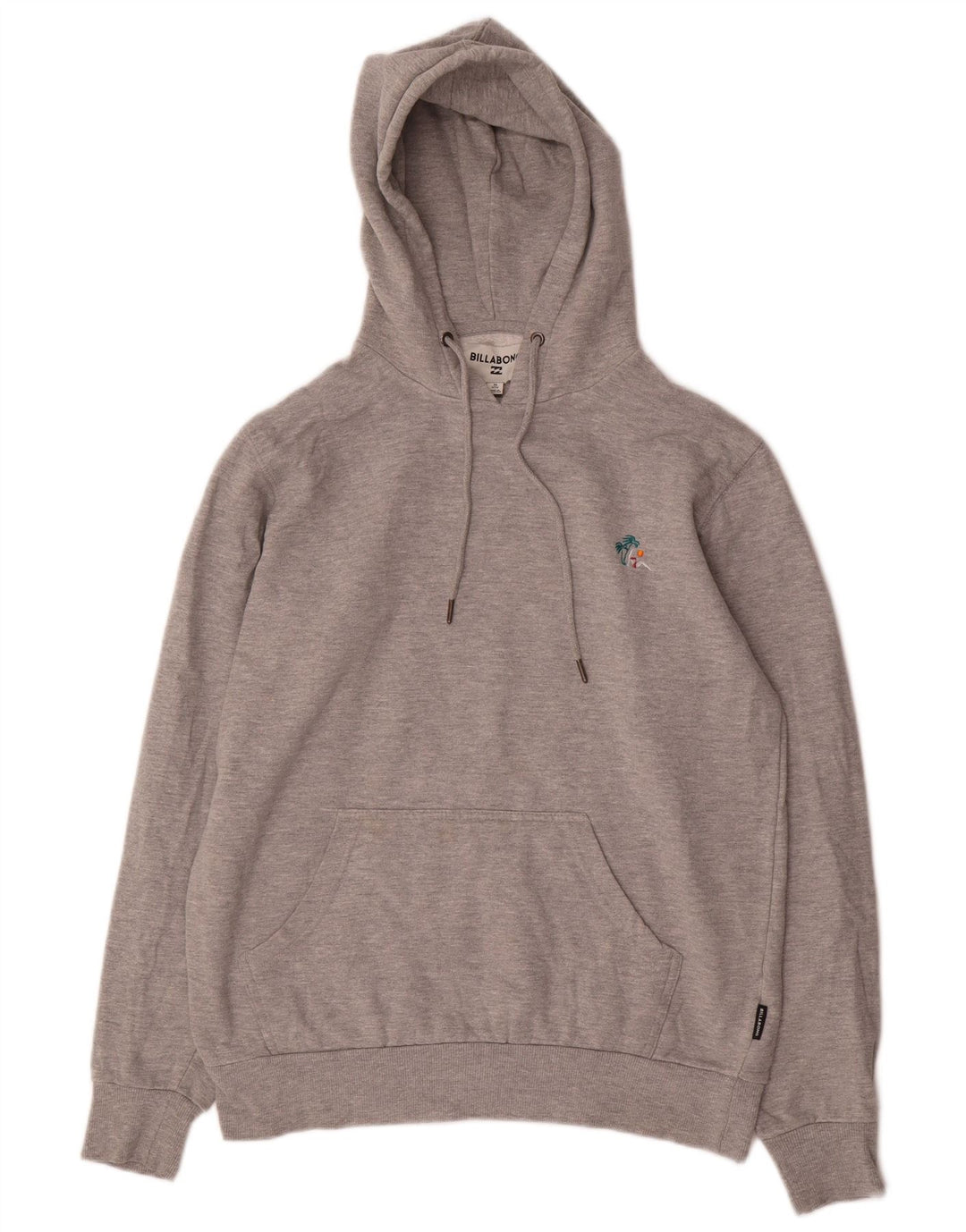 Billabong Herren Kapuzenpullover aus mittelgrauer Baumwolle