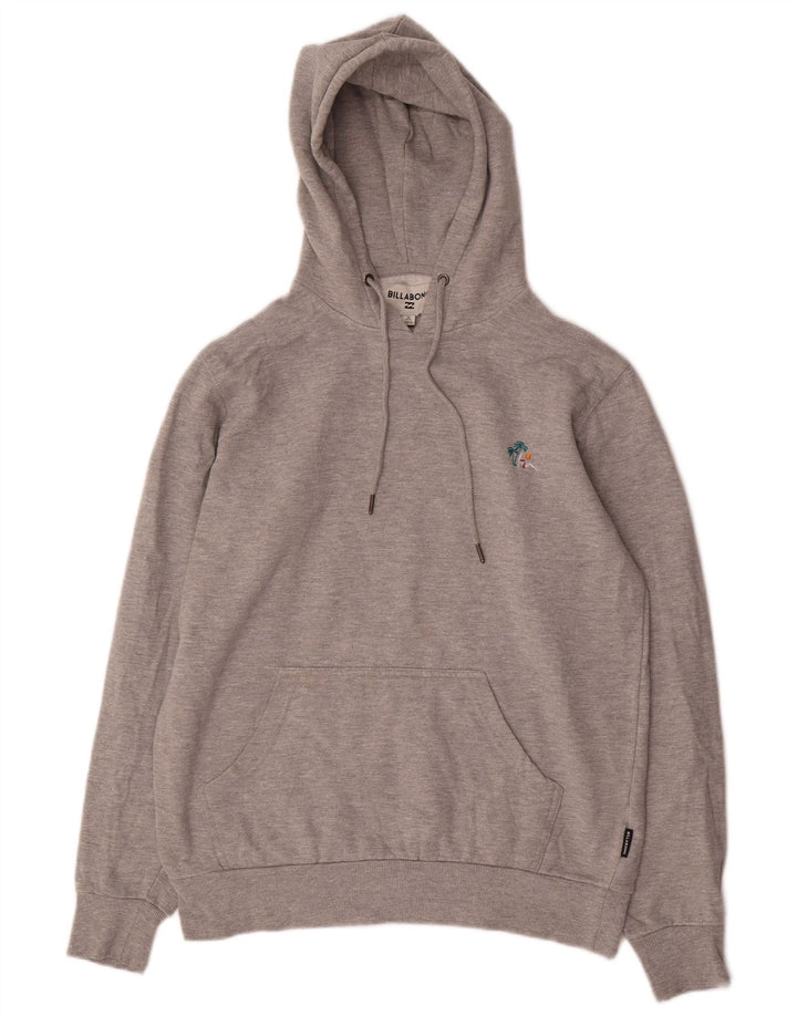 Billabong Herren Kapuzenpullover aus mittelgrauer Baumwolle