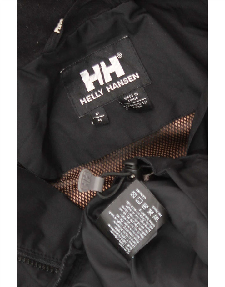 Helly Hansen Damen-Regenjacke mit Kapuze, UK 14, mittelschwarz, Polyester