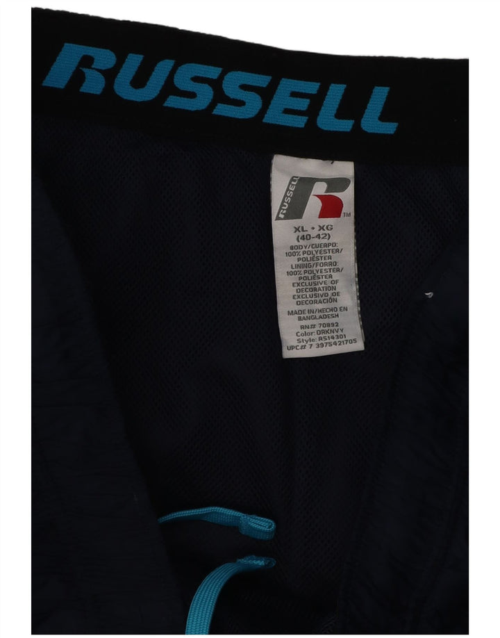 RUSSELL ATHLETIC Herren-Trainingshose XL, Marineblau, Polyester
