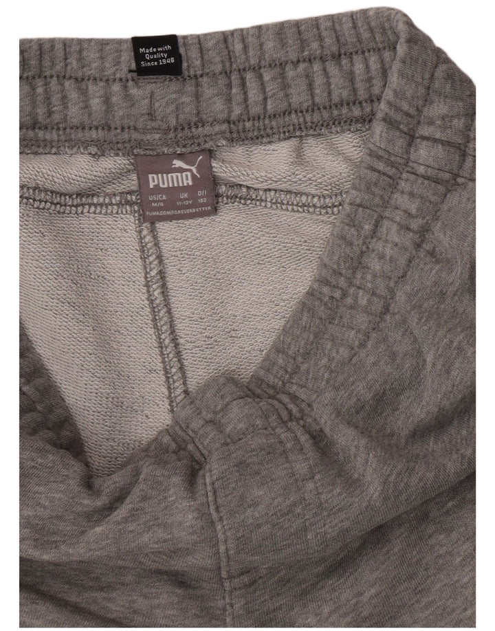 Puma Jungen Sport Shorts 11-12 Jahre Grau