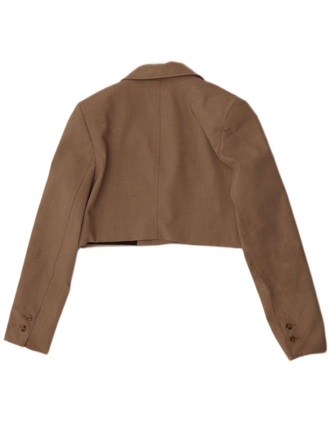 Zara Damen Bolerojacke UK 10 Small Braun