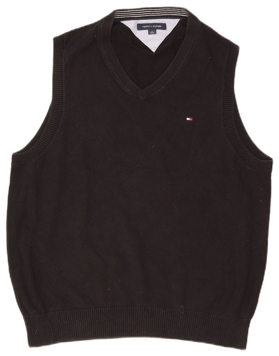 Tommy Hilfiger Herren Weste Tank Top Medium Schwarz