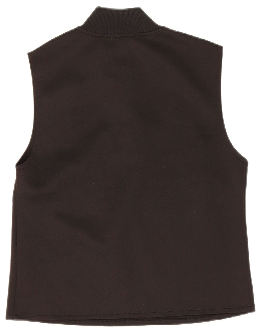 Zara Damen Crop Top UK 12 Mittelschwarze Baumwolle