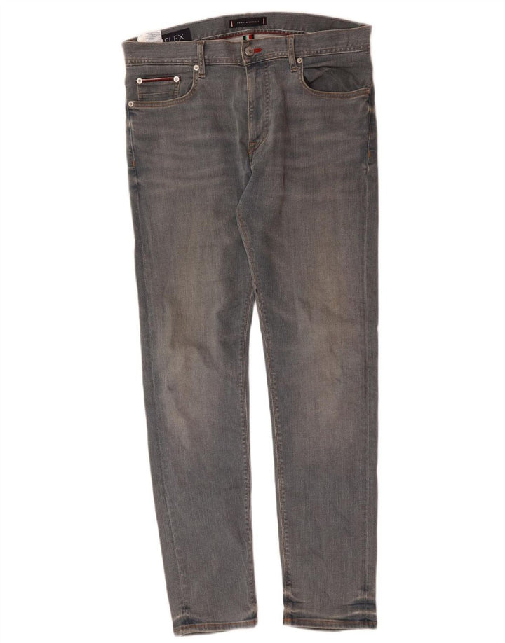 TOMMY HILFIGER Mens Slim Jeans W34 L32 Blue Cotton
