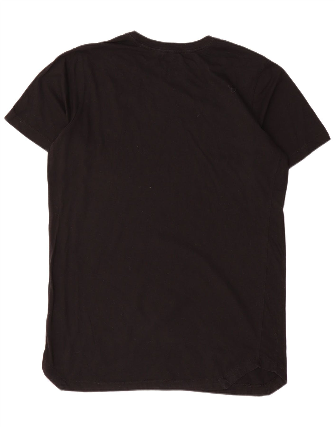 Nike Herren-T-Shirt mit kurzen Ärmeln, normal, groß, aus schwarzer Baumwolle
