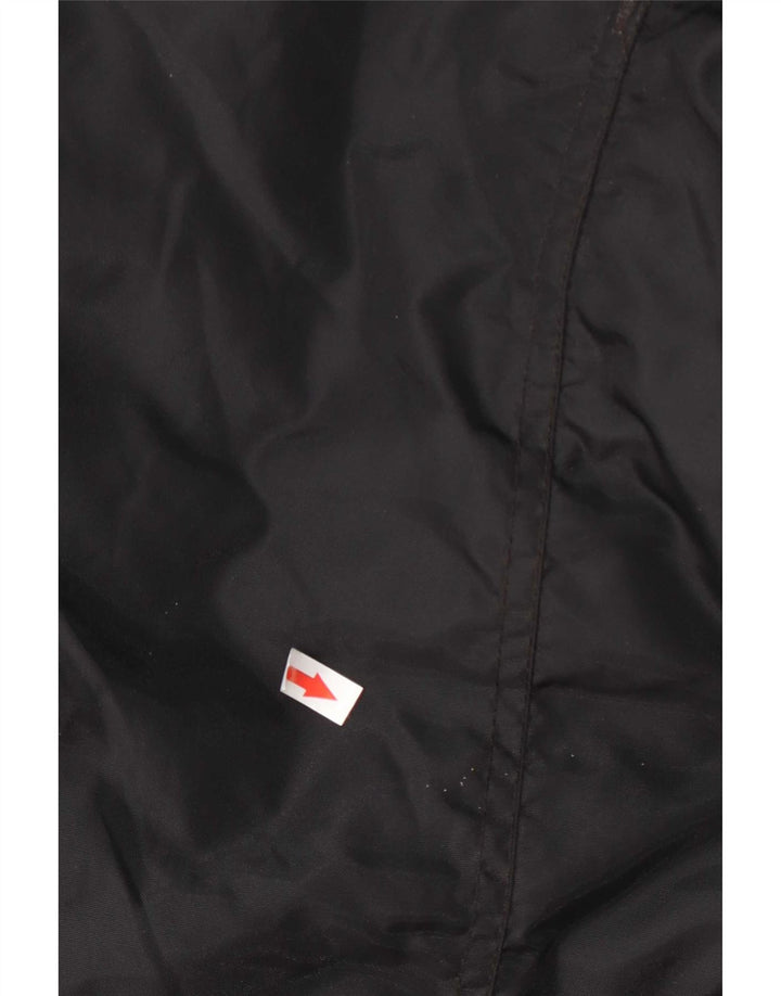 Tonino Lamborghini Herren-Kapuzenjacke, gepolstert, Größe 36, Schwarz