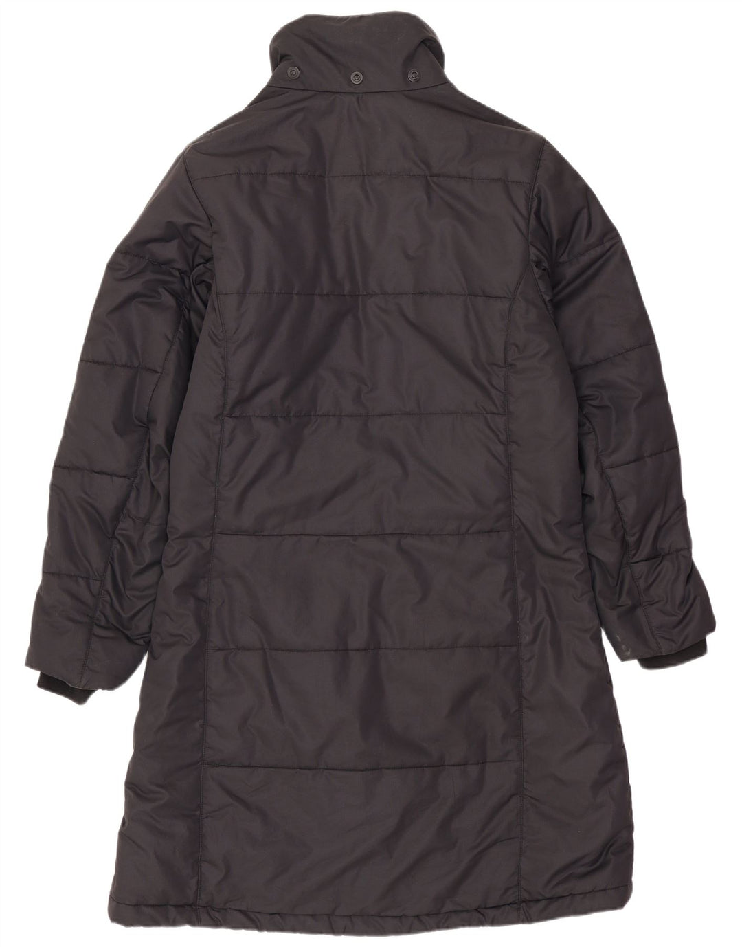 Jack Wolfskin Damen Übergroßer gepolsterter Mantel UK 10 Small Schwarz Polyester