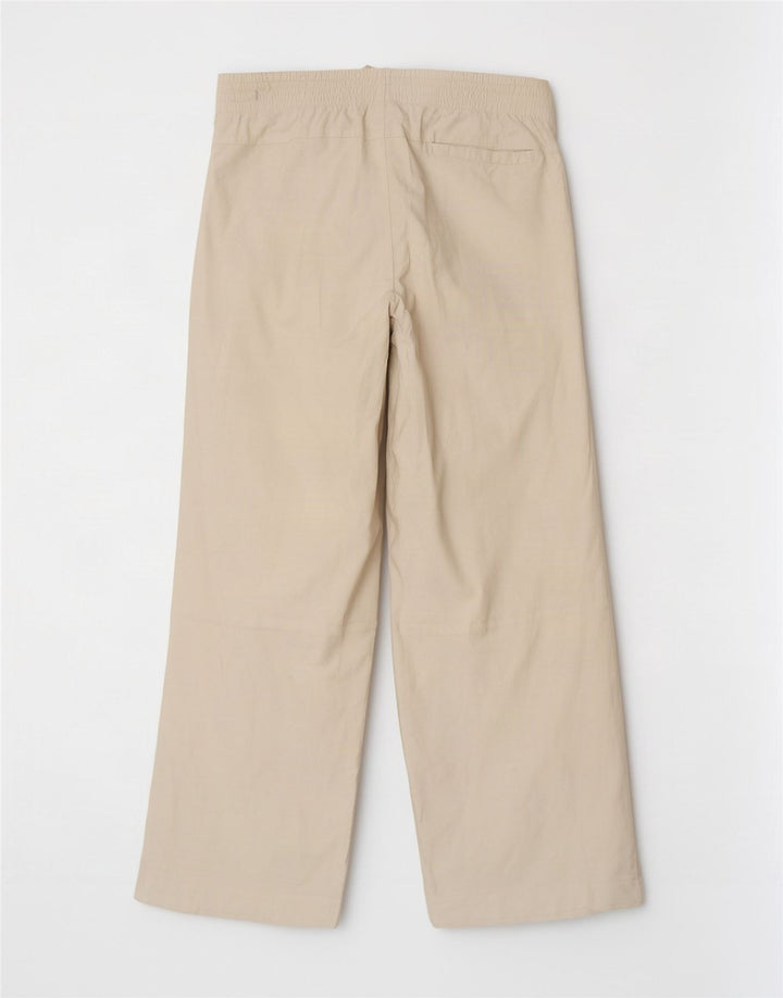 Adidas Herren gerade Freizeithose Medium W32 L29 Weiß Leinen