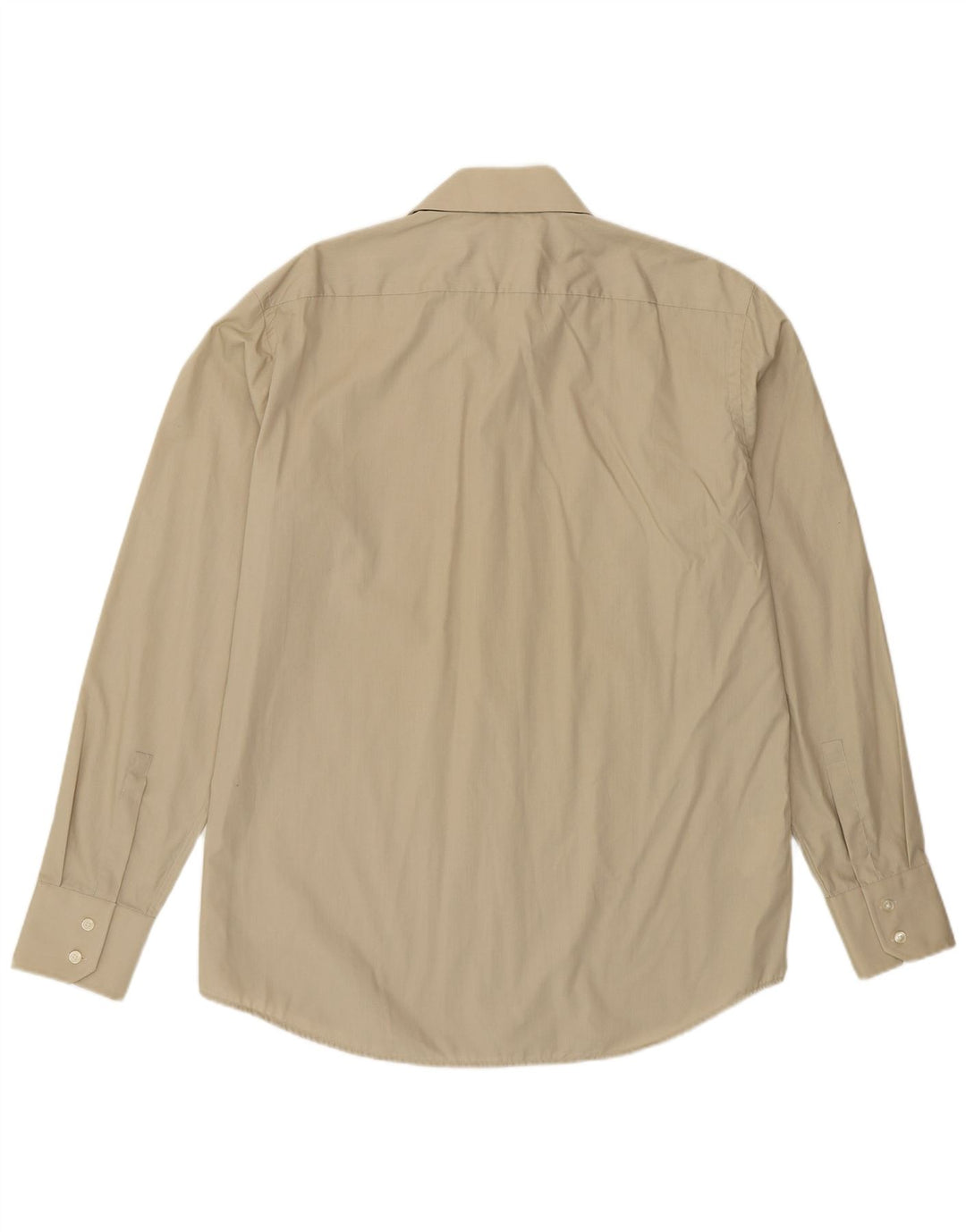 Hugo Boss Herrenhemd Größe 41 16 Große Khaki-Baumwolle