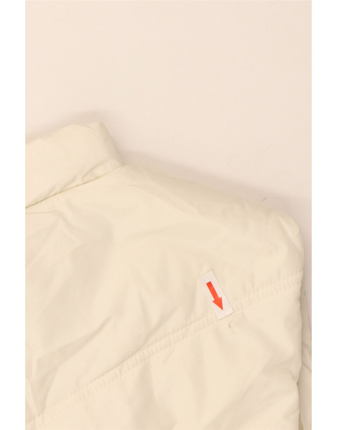 Hurley Damen Wattierte Weste UK 18 XL Off White Polyester