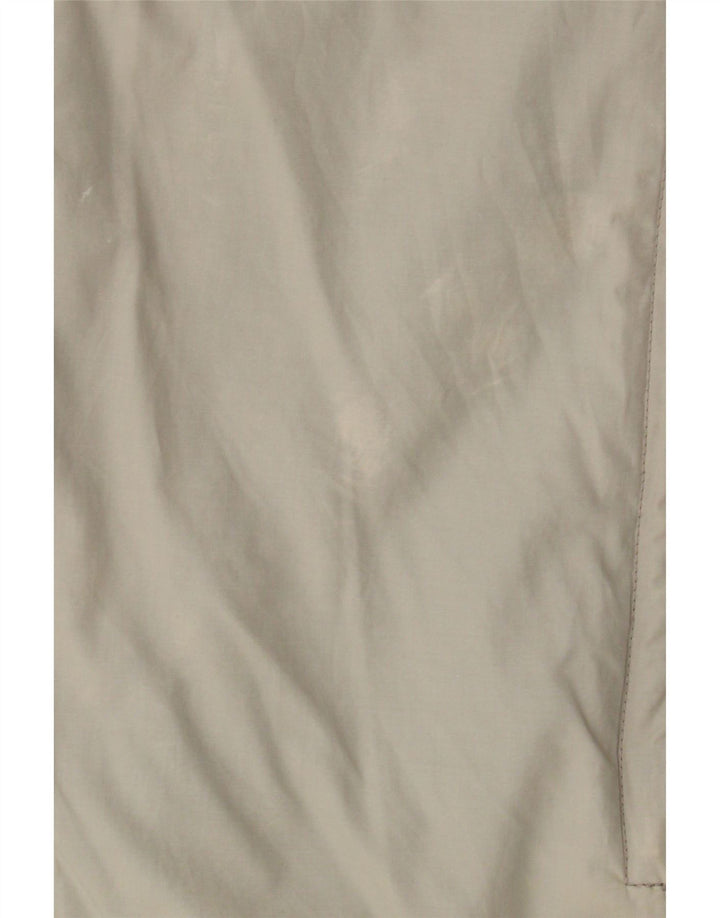 Lyle & Scott Herren-Regenjacke mit Kapuze, UK 36, Small, Beige, Nylon
