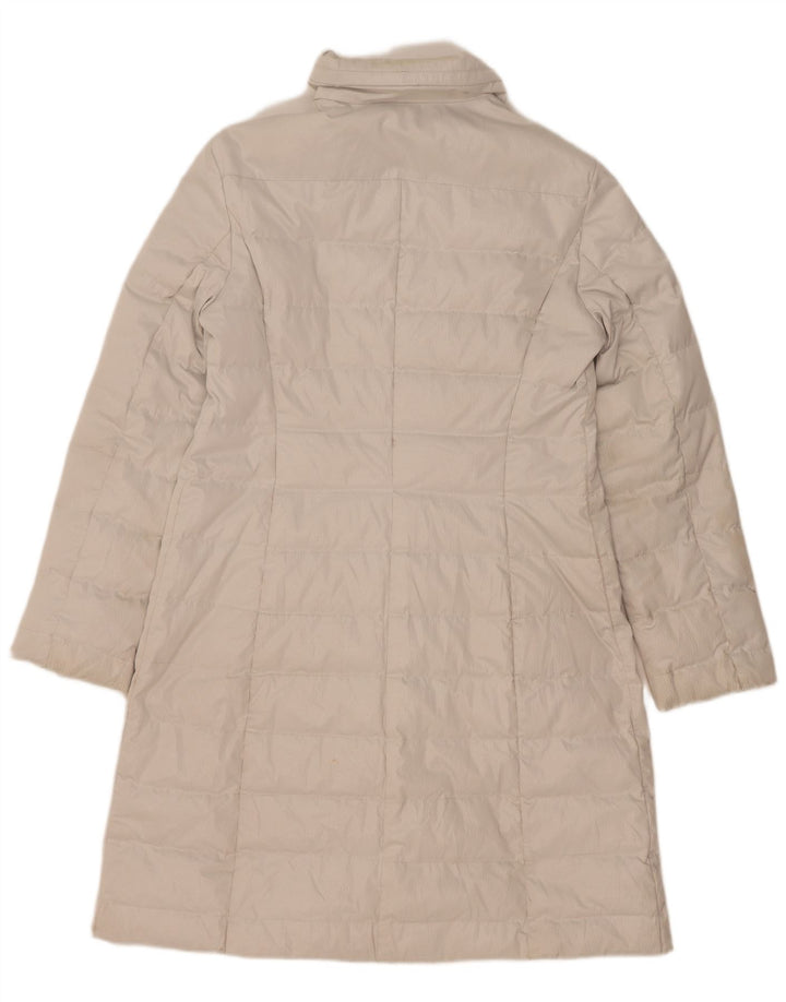 Marella Wattierter Damenmantel UK 12 Mittelweißes Polyester