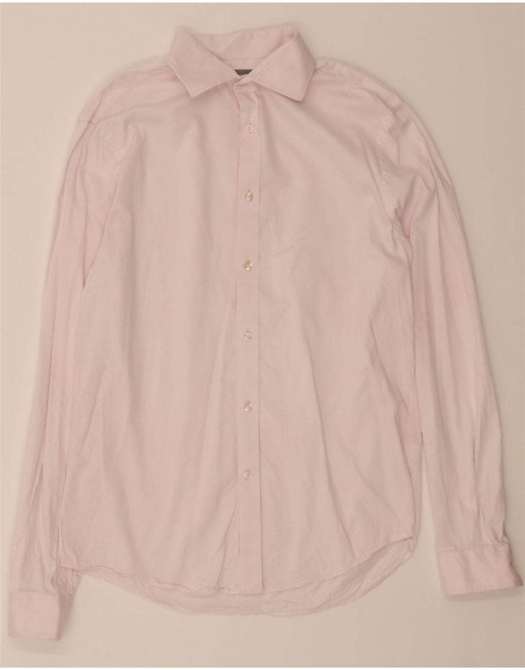 MICHAEL KORS Mens Slim Fit Shirt Size 15 1/2 Medium Pink Cotton Vintage Michael Kors and Second-Hand Michael Kors from Messina Hembry 
