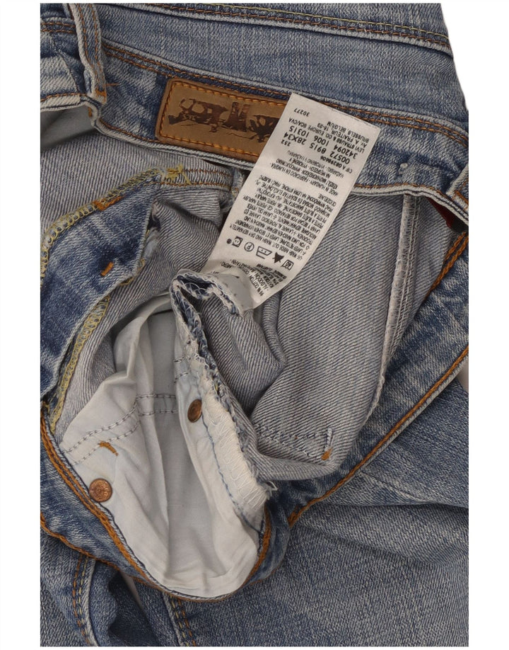 Levi's Damen 572 Bootcut Jeans W28 L34 Blaue Baumwolle