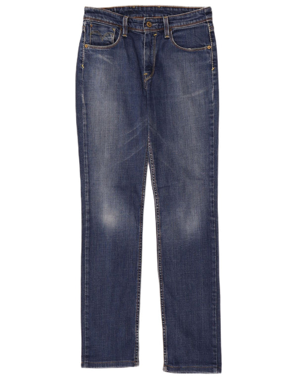 Levi's Damen Slim Jeans W29 L30 Blaue Baumwolle