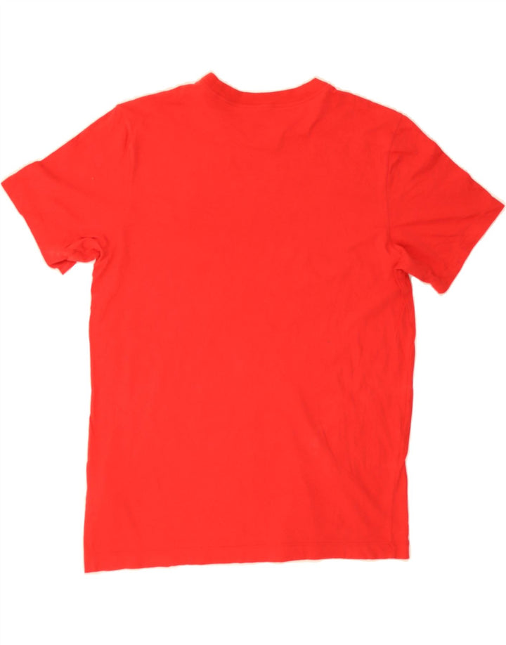 NIKE Mens Graphic T-Shirt Top Medium Red Cotton Vintage Nike and Second-Hand Nike from Messina Hembry 