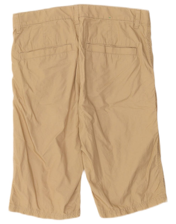 Benetton Jungen-Bermudashorts, 13–14 Jahre, 3XL W30, beige Baumwolle