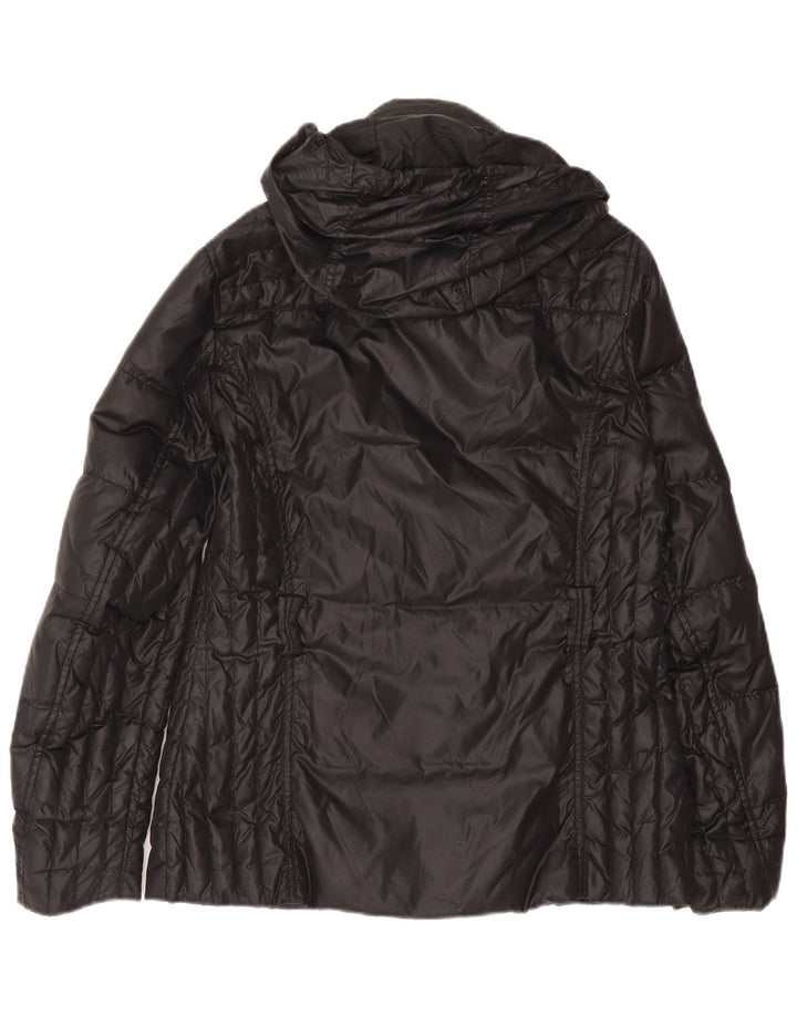 North Sails Damen-Jacke mit Kapuze, gepolstert, UK 16, Größe L, Schwarz, Polyamid