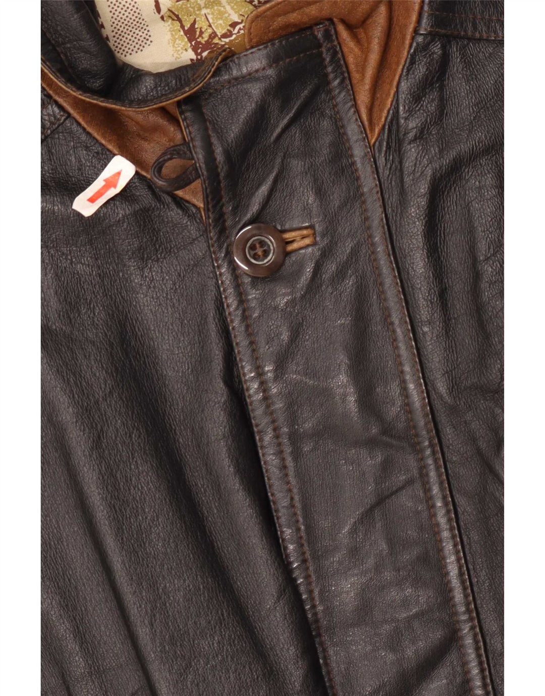 Creation Herren Lederjacke EU 48/50 Medium Schwarz