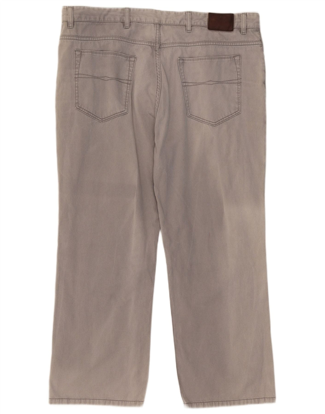 Marks & Spencer Herren Blue Harbour Straight Freizeithose W42 L29 Grau