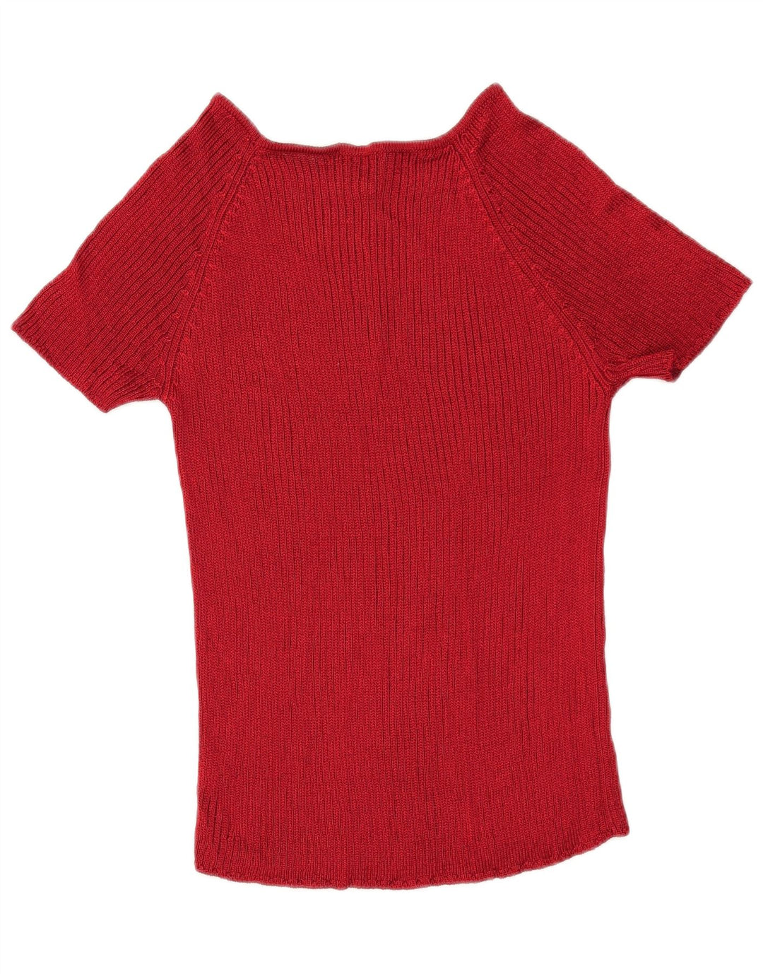 LUISA SPAGNOLI Damen-Pullover mit U-Boot-Ausschnitt, Gr. 14, Rot
