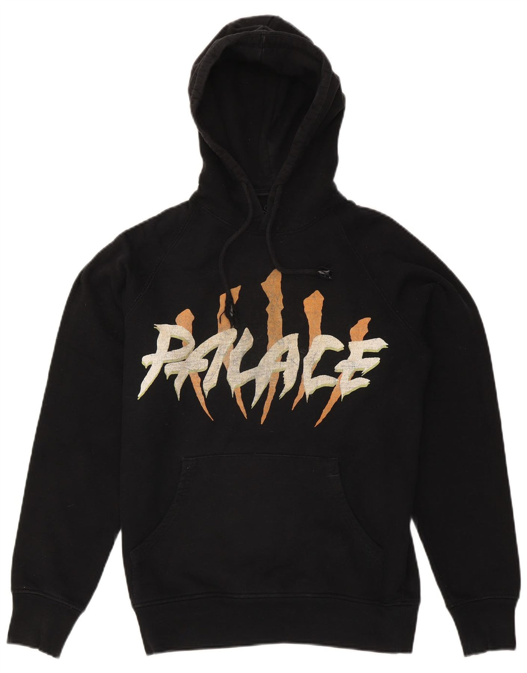 Palace Herren-Kapuzenpullover mit Grafik, Größe S, schwarze Baumwolle